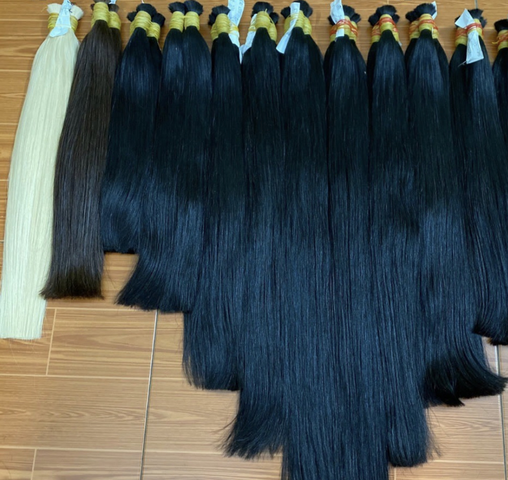 1 kg Best quality Bulk Bundles of Wholesale Human Hair 2025 - Image 4