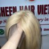 Sheen hair Bob Blond wig silkbase closure 5x5