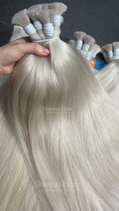 Bulk sheen hair 22c grey 4