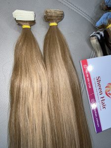 Tape in Sheen hair. 1