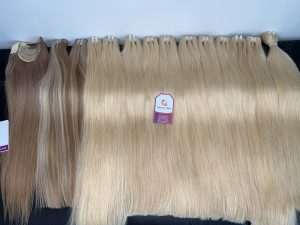 perfect machine weft blonde Sheen Hair Vietnam hải supplier hải factory Wholesale hair