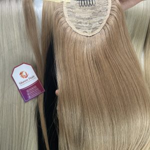 Blonde Ponytail Extensions - Transform Your Look with Sheen Hair Vietnam's Luxurious 22''
