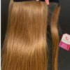 PONYTAIL SHEEN HAIR BROWN 6
