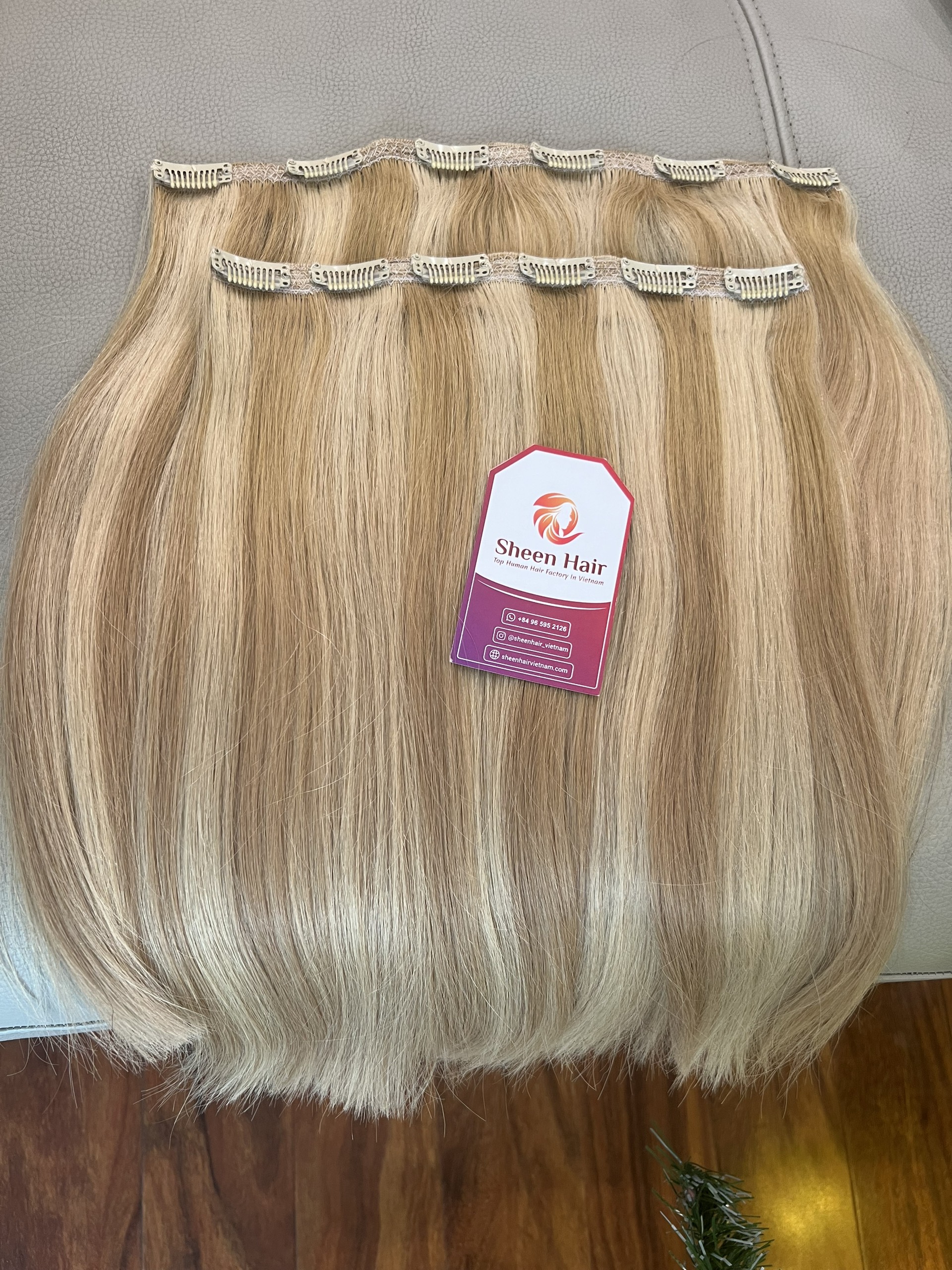 Clip-in Human Hair Extensions