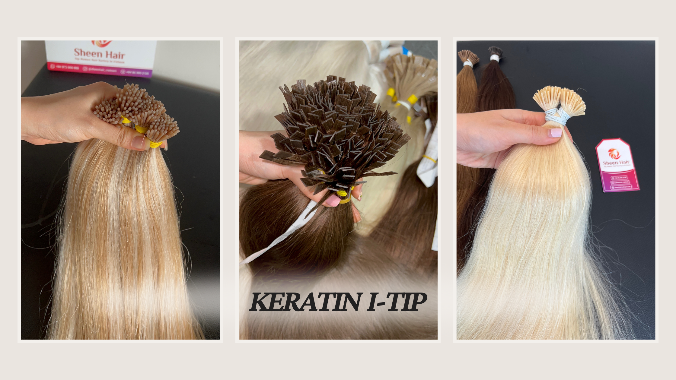 Choosing the Right Type of hair extensions for Your Needs 10 KERATIN I TIP SHEEN HAIR