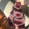 WAVY BURGUNDY SHEEN HAIR VIETNAM