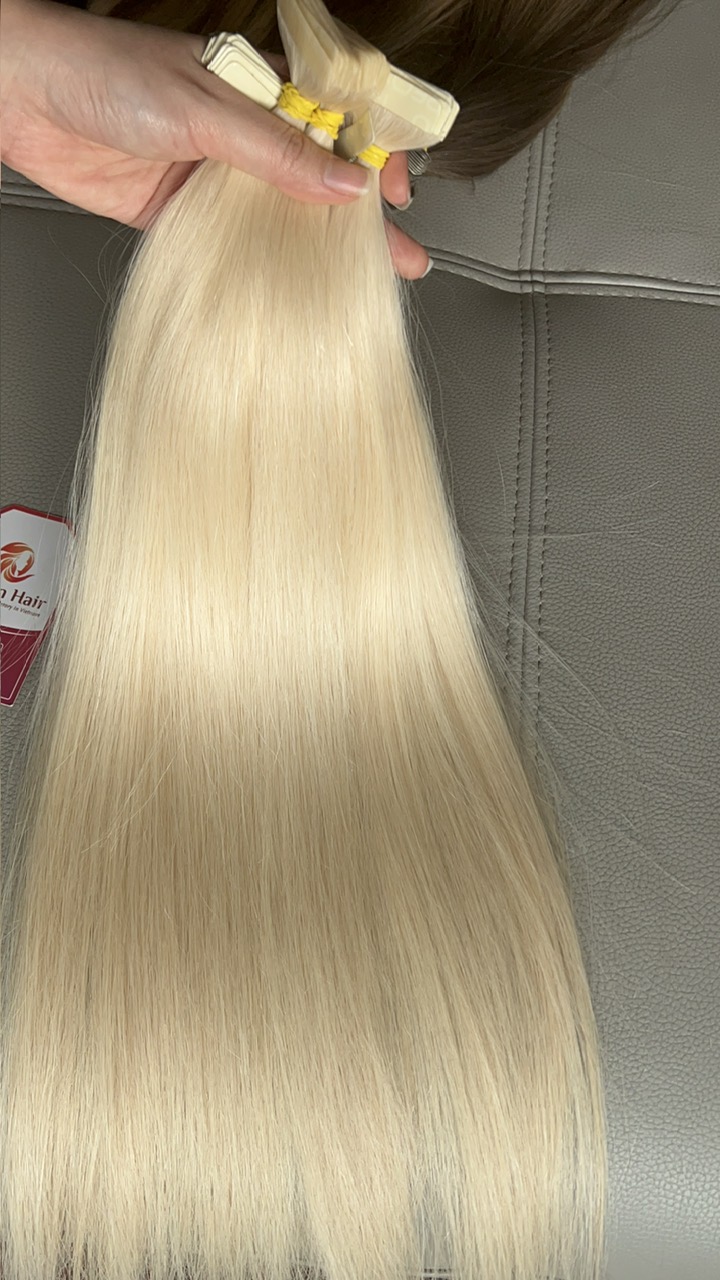 Trendy blond