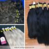 Human raw hair factory bulk bundles Lieferant von Echthaar