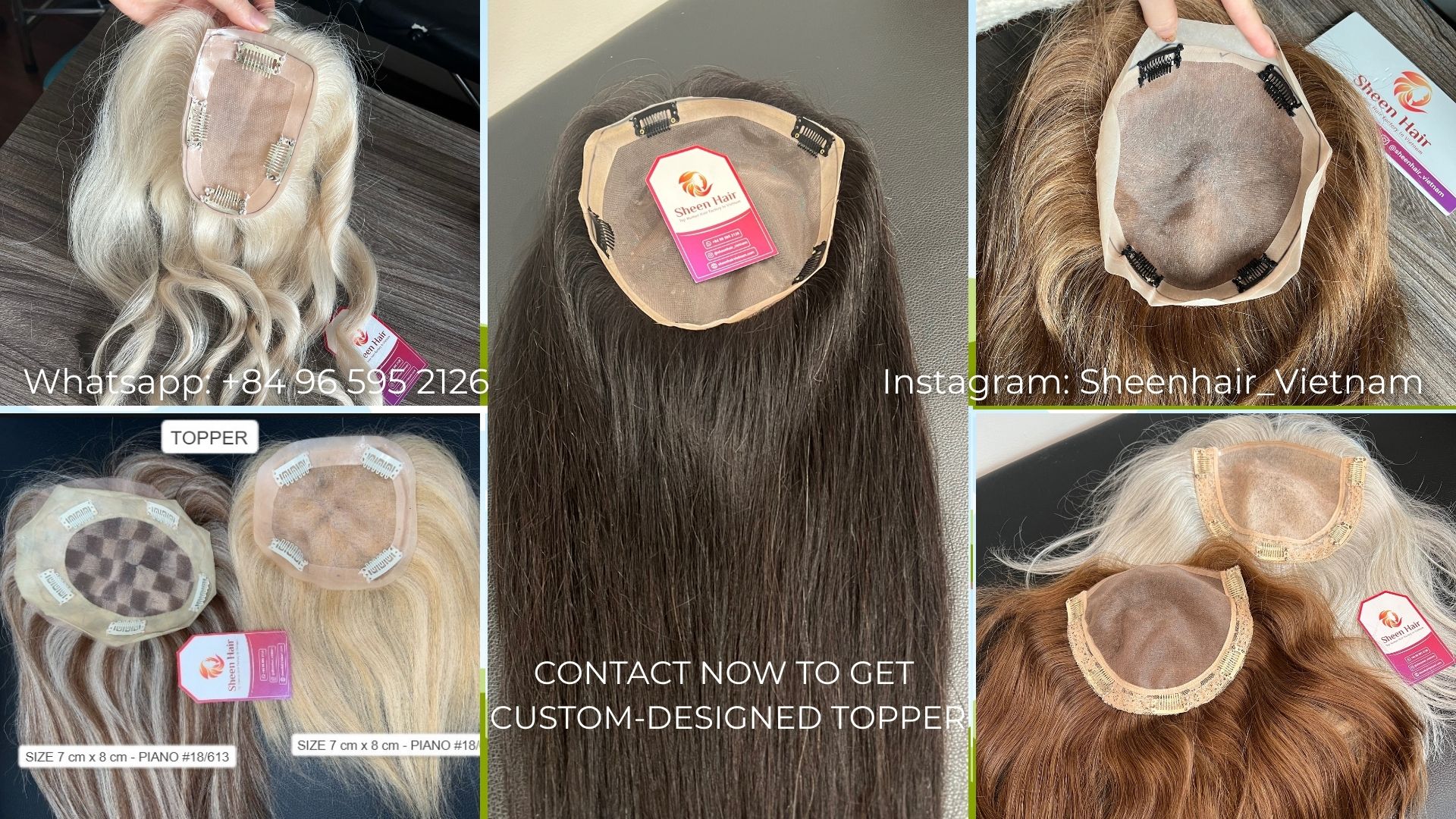 CUSTOM TOPPER PIECES