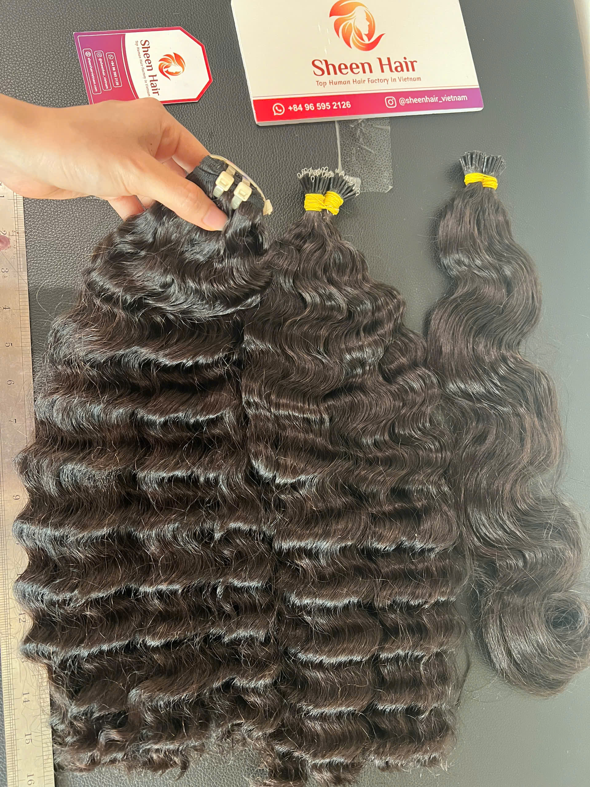 premium wavy sheen hair vietnam 