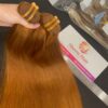 Machine Weft Copper sheen hair VN