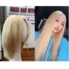 Time-saving wig construction using premade wig bundles with matching lace
