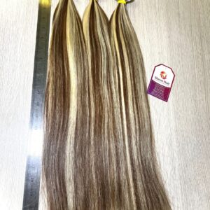 TAPE-IN BLOND HAIR MIXED COLORS