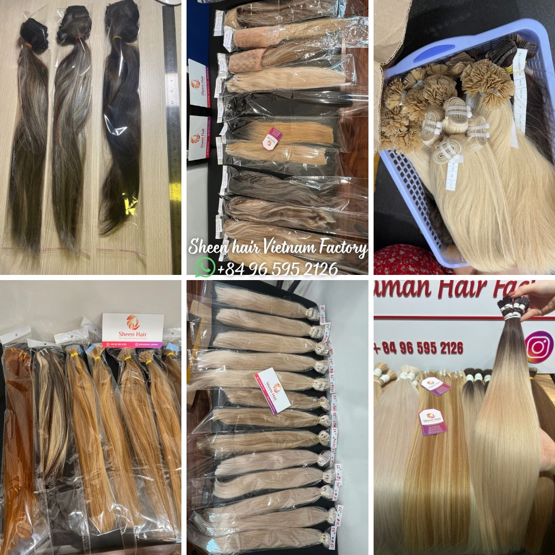 how to order wigs extensions Sheen hair Vietnam