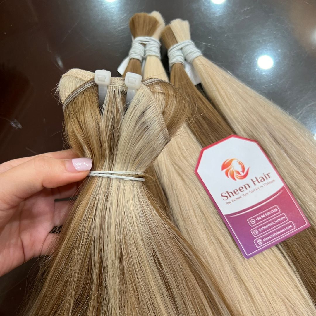 Single Wefted Bundles for Best Hair Business Growth, Extensions, and Wig Making 2026 8 Straight and curly textures available in single wefted bundles