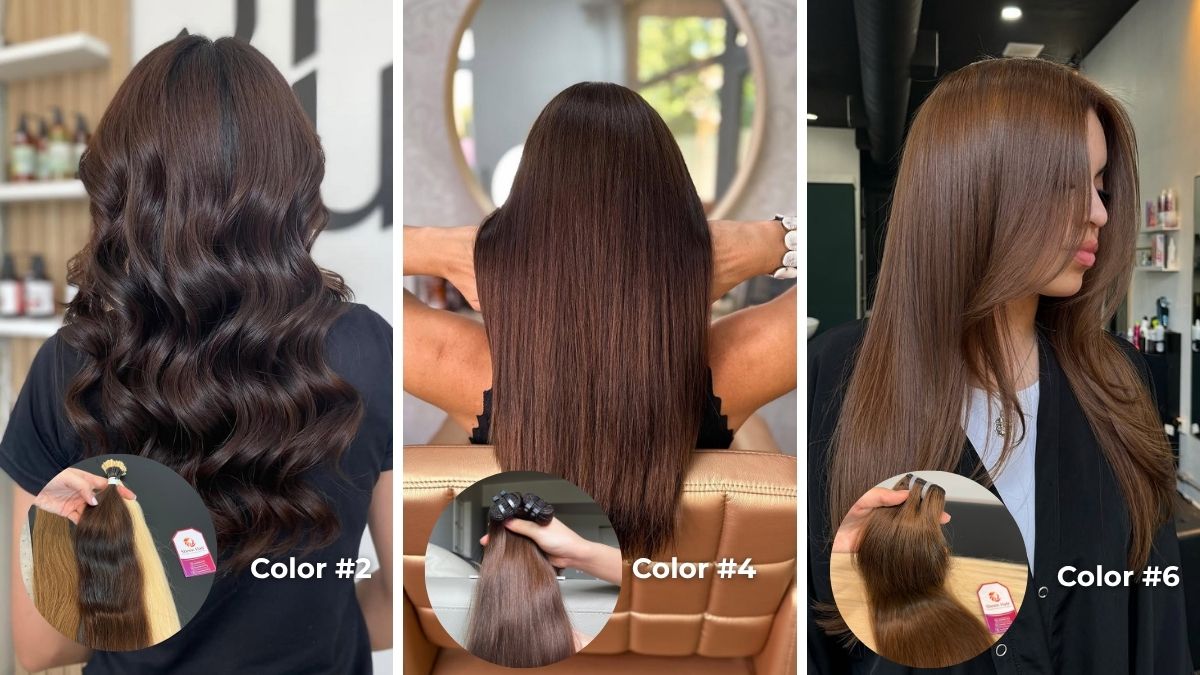 brown hair