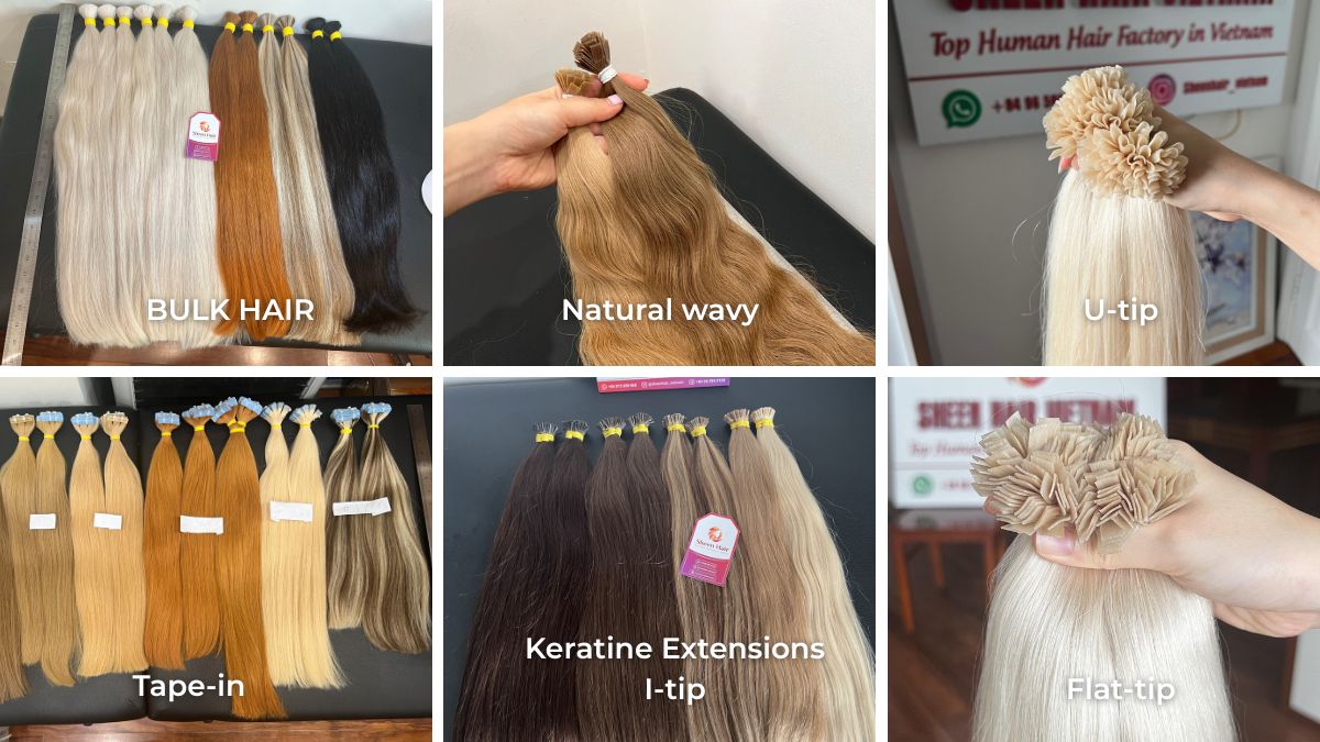 Classic 3 types Bulk Tape Keratin