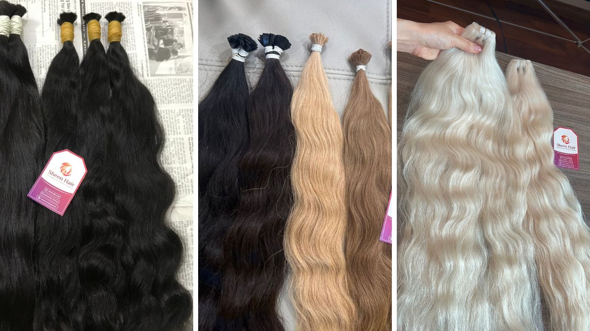 Good hair for coloring Gutes Haar zum Bleichen