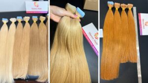 Tape-in hair extensions