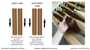 Cuticle Aligned Hair