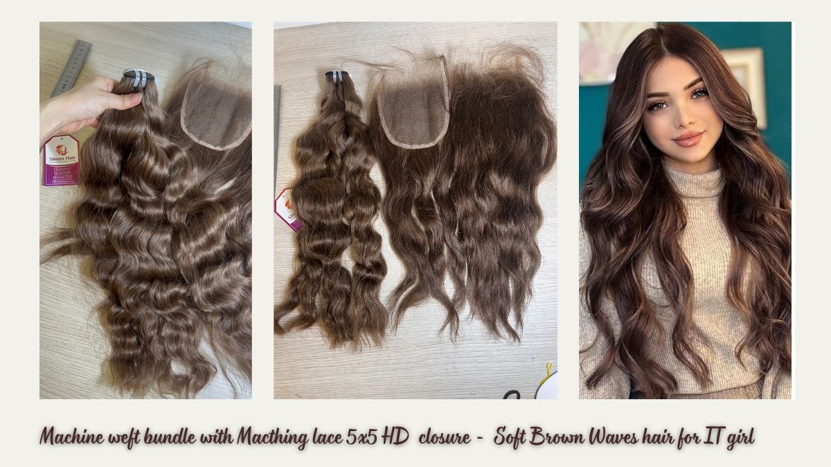 Brown wavy hair extensions: 5 Brilliant Secrets to Double Salon Profits with Soft Brown Waves 14 Brown wavy hair extensions for IT girl