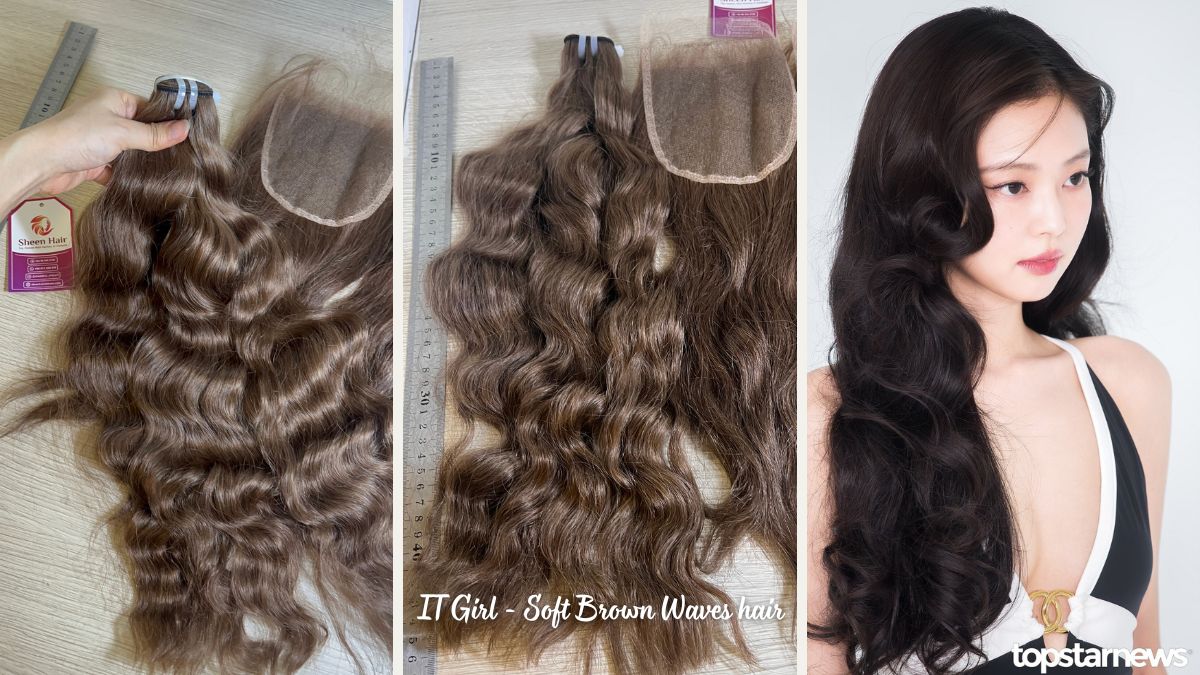 Brown wavy hair extensions: 5 Brilliant Secrets to Double Salon Profits with Soft Brown Waves 13 soft brown wavy hair extensions