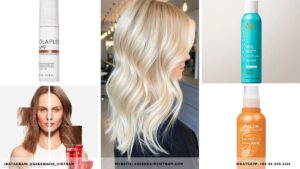 Blond hair for summer