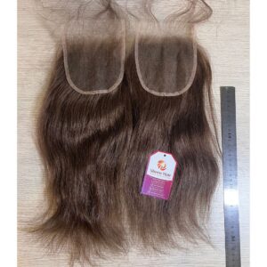 lace closure 5x5 natural wavy brown hair 5