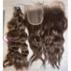 lace closure 5x5 natural wavy brown hair 6
