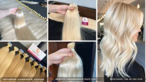 Wholesale Hair Extension Vendor Comparison - extensions in blond hair for EU market