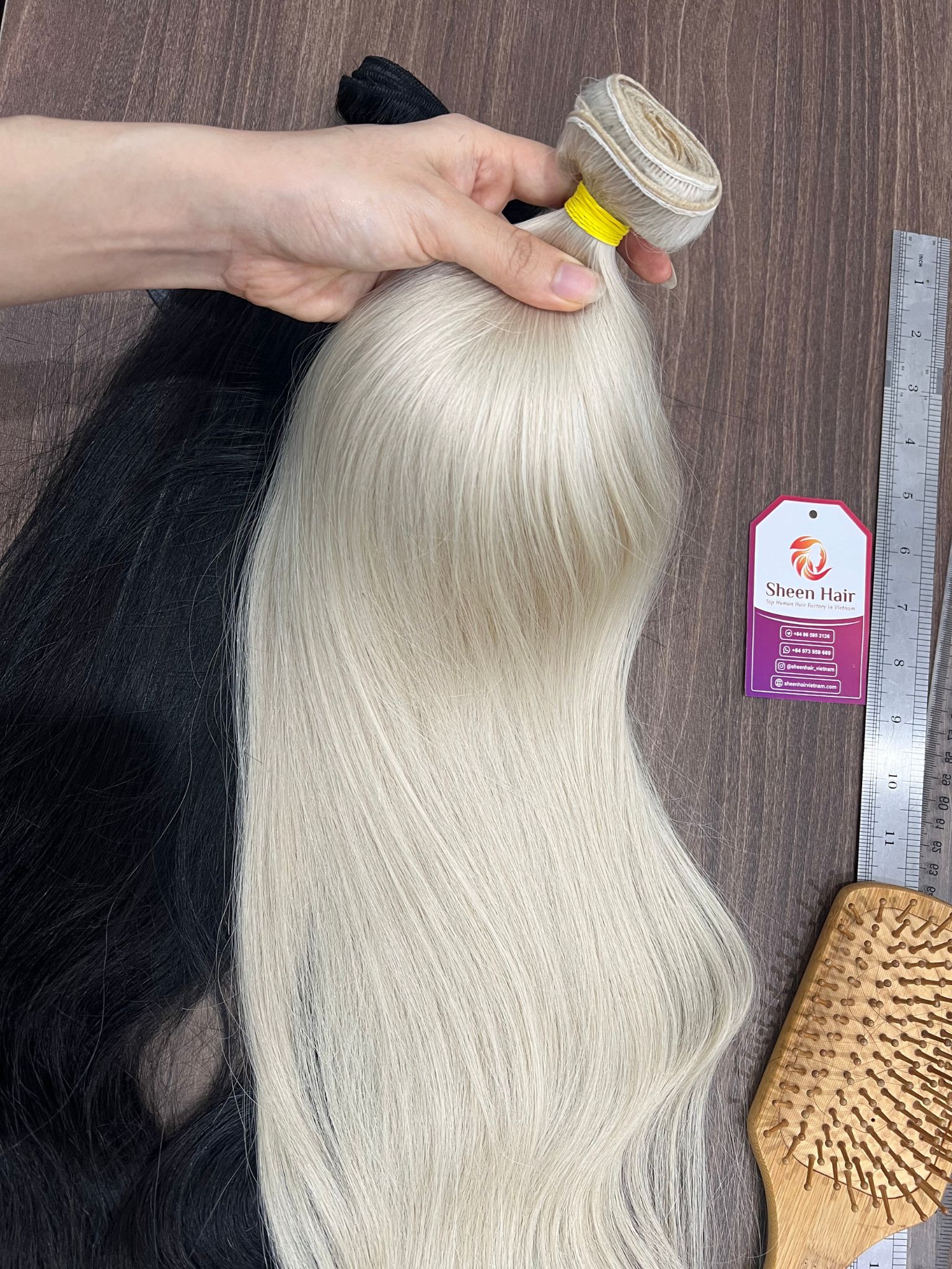 High-Quality Platinum Blonde Machine Weft 10 shade: Secret Platinum Blond shade Solution to Skyrocket Salon Profits - Best Blond Shade 7 Platinum Blonde Machine Weft 10 shade