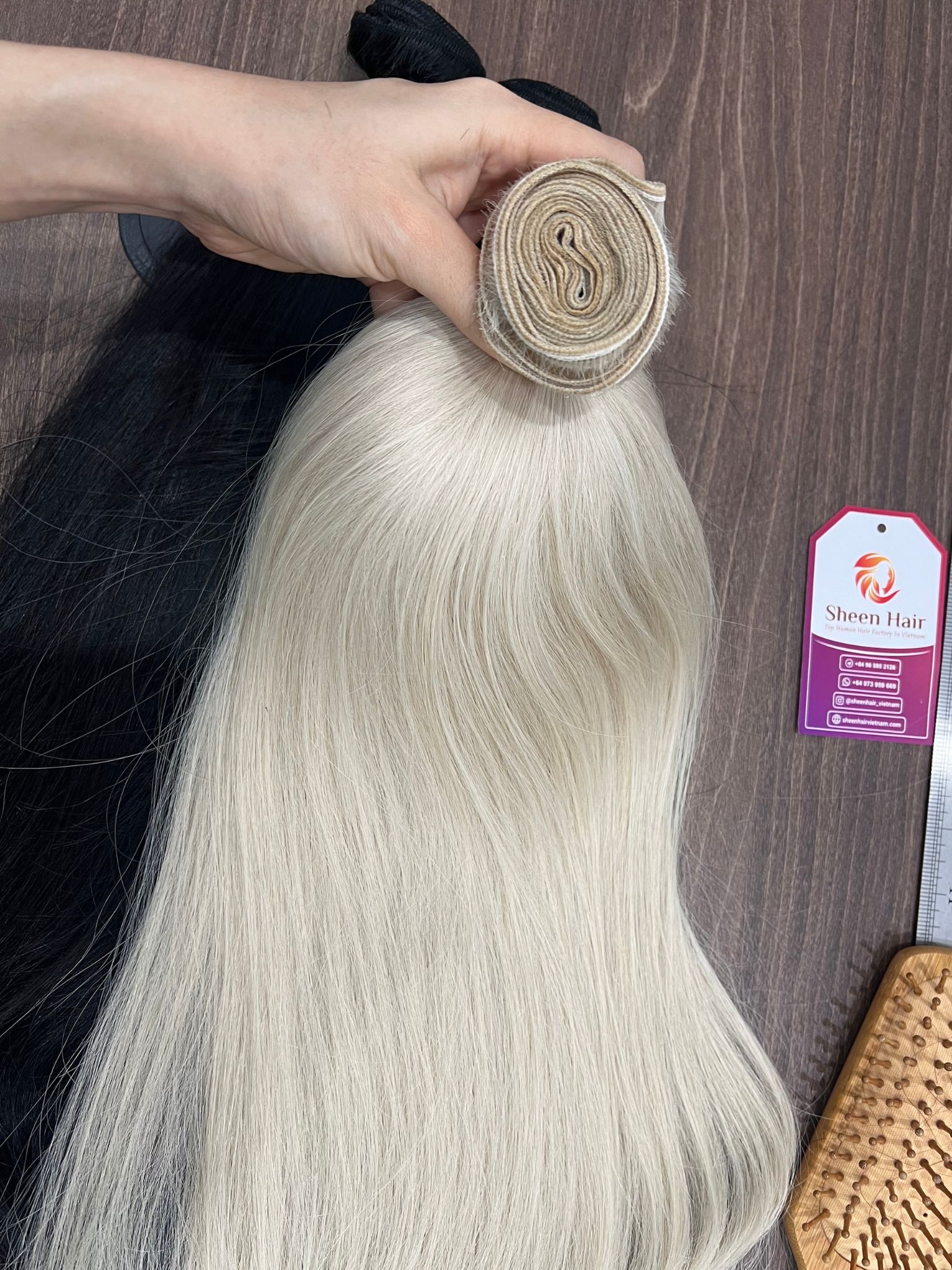 High-Quality Platinum Blonde Machine Weft 10 shade: Secret Platinum Blond shade Solution to Skyrocket Salon Profits - Best Blond Shade 3 High-Quality Platinum Blonde Machine Weft 10 shade: Secret Platinum Blond shade Solution to Skyrocket Salon Profits - Best Blond Shade - Image 2