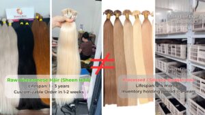 Raw Vietnamese Hair vs Processed Hair
