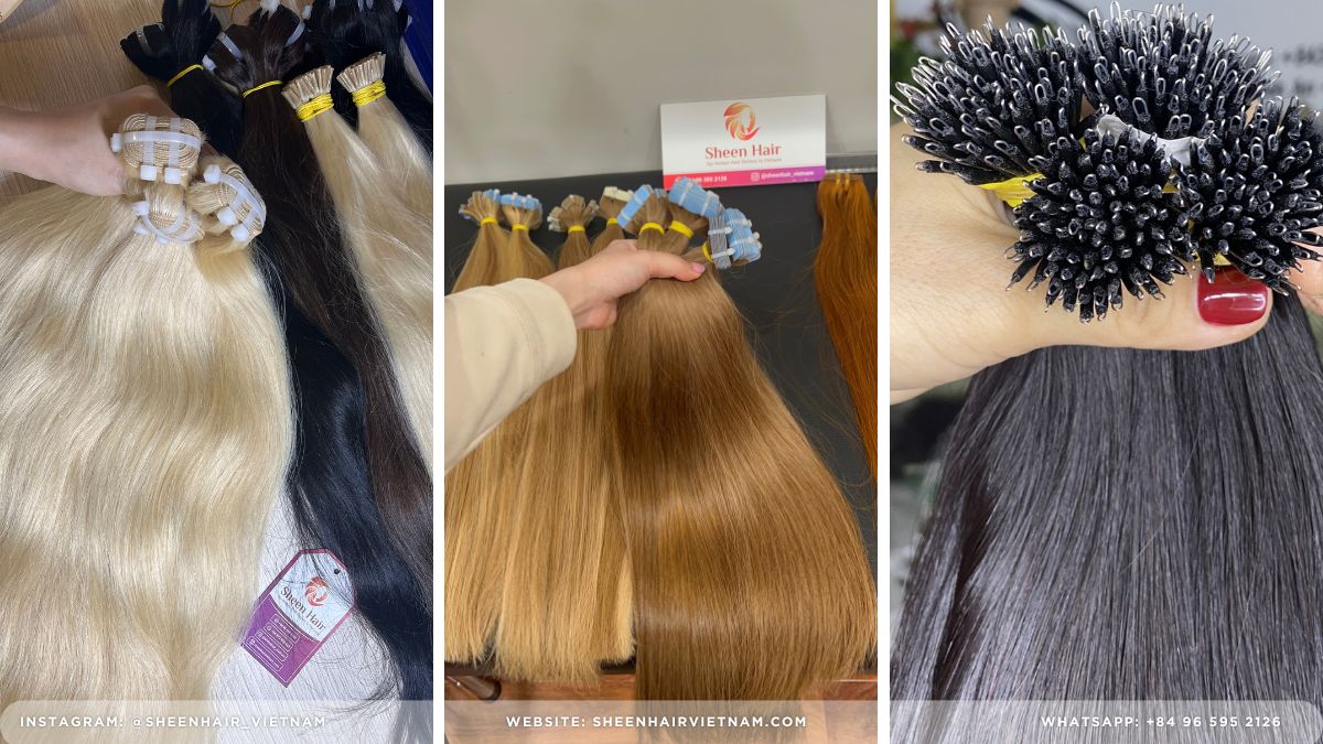 Best Wholesale Natural Wavy Hair Extensions Mejores extensiones de cabello ondulado 