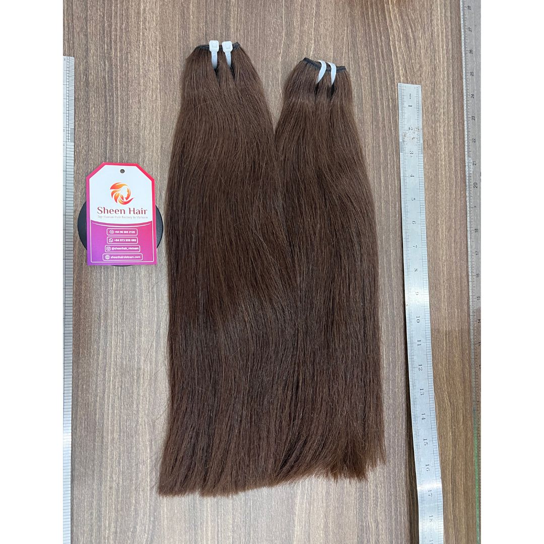 Machine Weft Brown Hair color #4: 7 Masterful Ways Pure Factory Quality Transforms Your Hair Empire 5 Machine Weft Brown Hair color #4