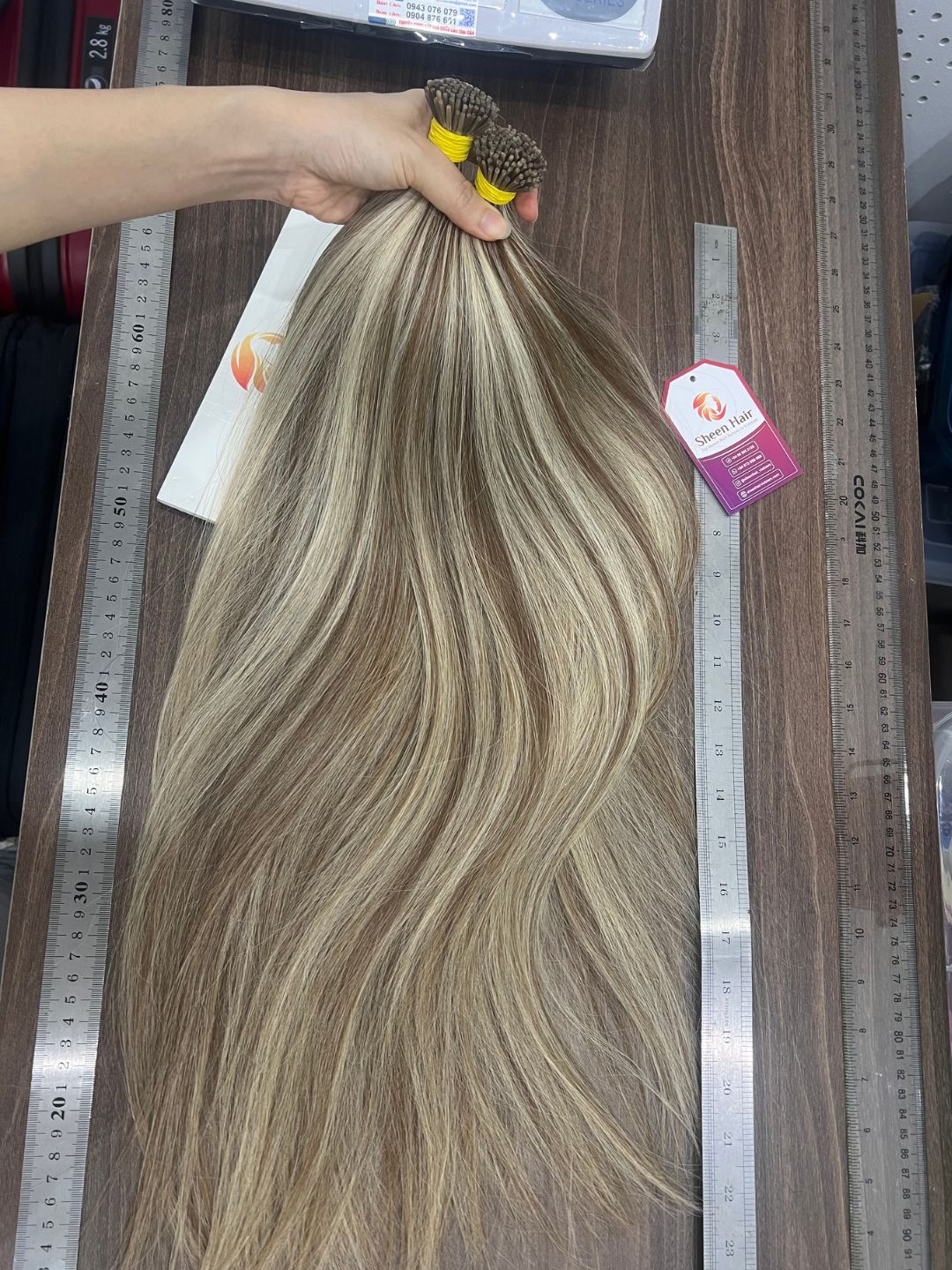 Premium I-Tip Keratin Extensions: 7 Secret Rules to Boost Salon Profits 9 Premium I-Tip Keratin Extensions – Piano #10.0/#6.3 for Balayage