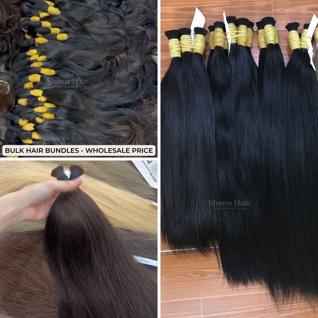 Ombré-Haarverlängerungen in Silber: 60 cm – Haarbündel - Best hair silver color 6 Ombré-Haarverlängerungen in Silber