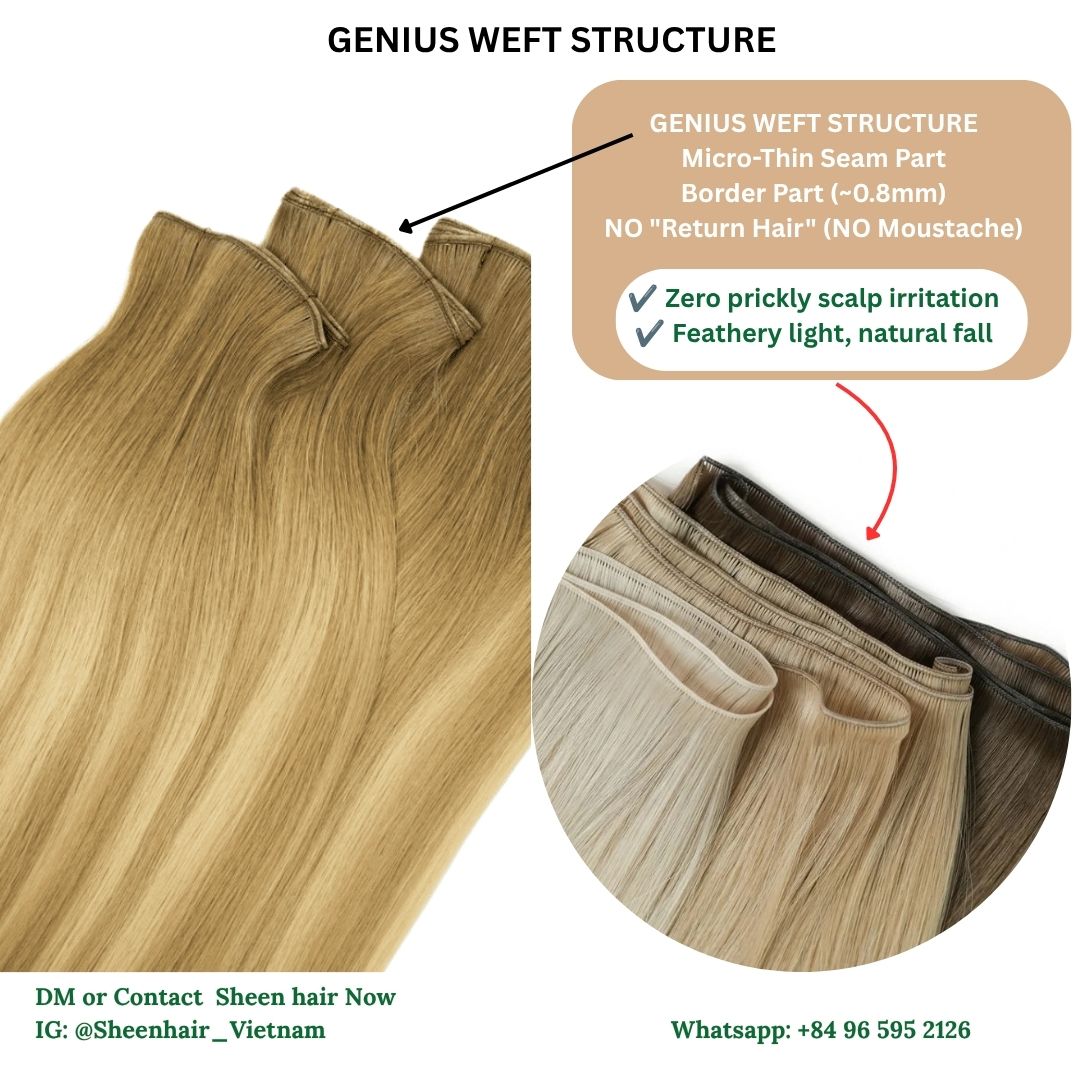 Genius Weft vs Machine Weft: 7 Powerful Secrets to Skyrocket Salon Retention in 2026 6 Genius Weft vs Machine Weft