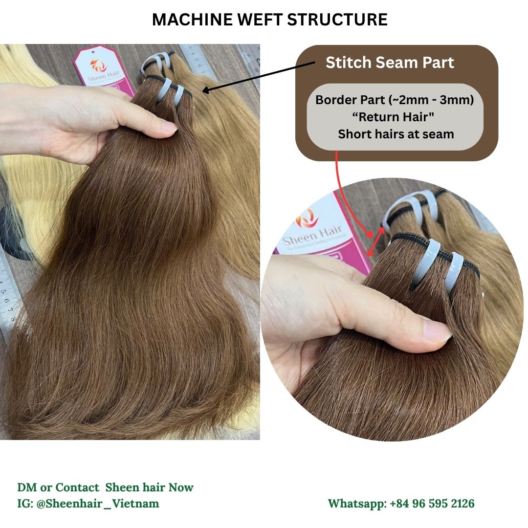 Genius Weft vs Machine Weft: 7 Powerful Secrets to Skyrocket Salon Retention in 2026 5 Genius Weft vs Machine Weft Structure