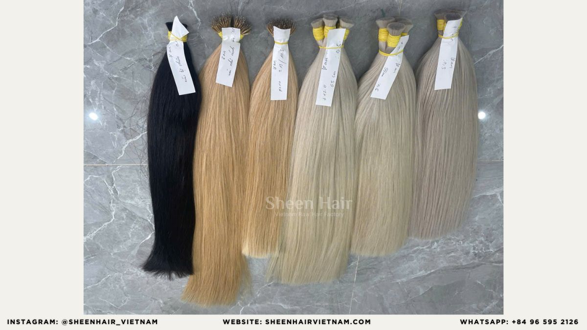 Stock Hair Extensions reliable Vietnamese hair supplier