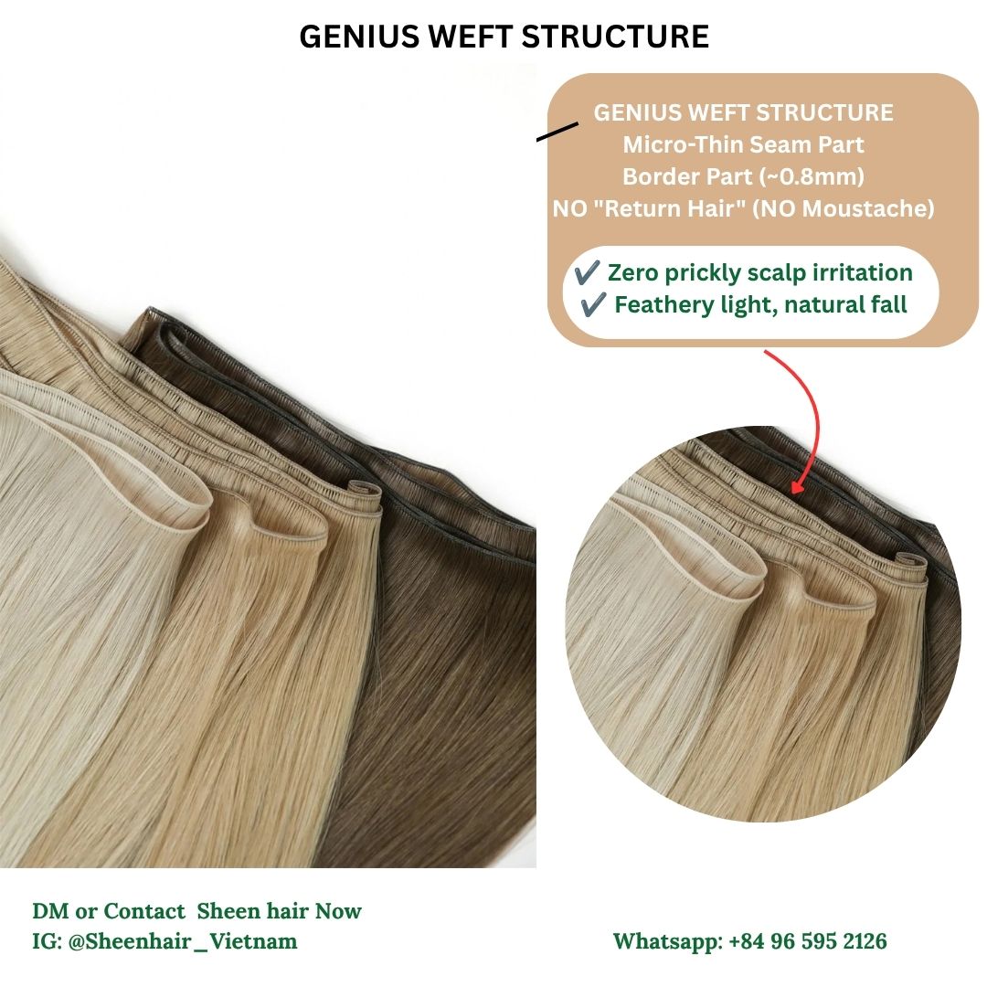 Genius Weft Extensions (40-70cm): 7 Unbeatable Reasons to Upgrade Salon Inventory in 2026 3 Genius Weft Extensions