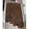 Machine Weft Bundles Brown #6 Chestnut Brown