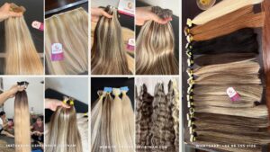 Custom Hand-Dyed Hair Extensions